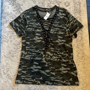 LF Emma & Sam Camo T